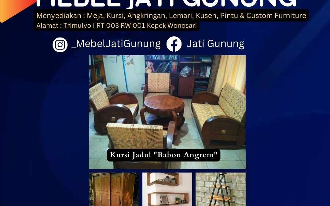 Mebel Jati Gunung